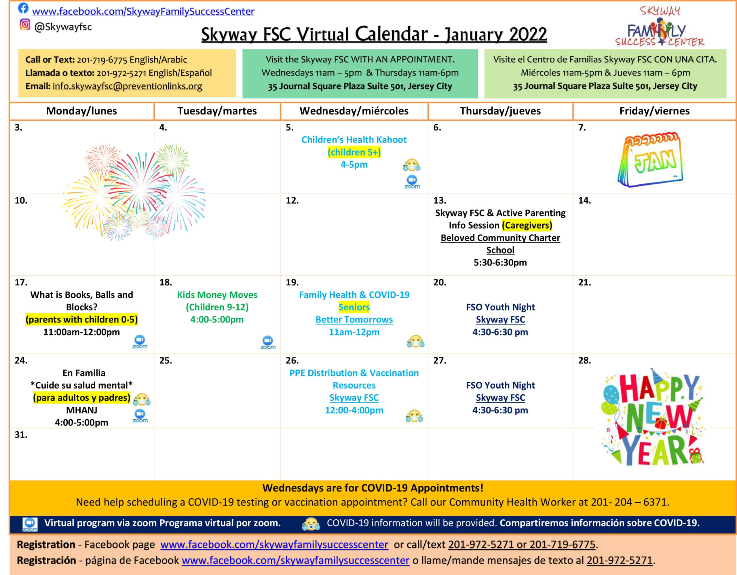 Skyway FSC 2022 Calendar