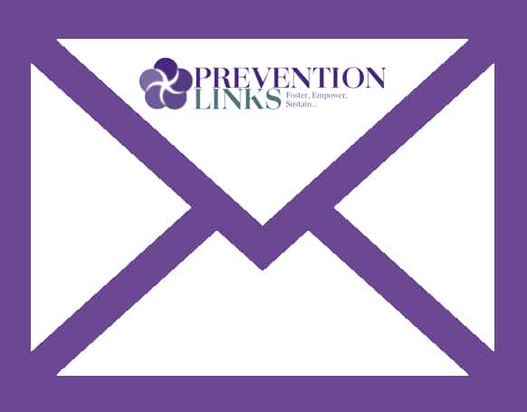 Prevention Links Email Subscribe Icon