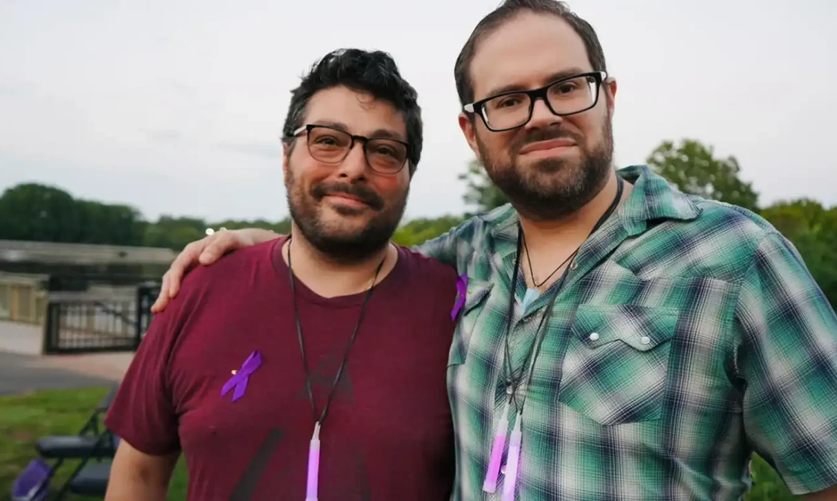 Two men from Vision of Hope