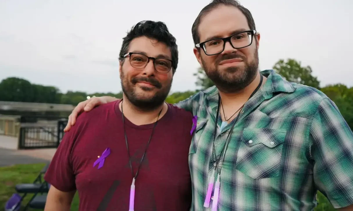 Two men from Vision of Hope